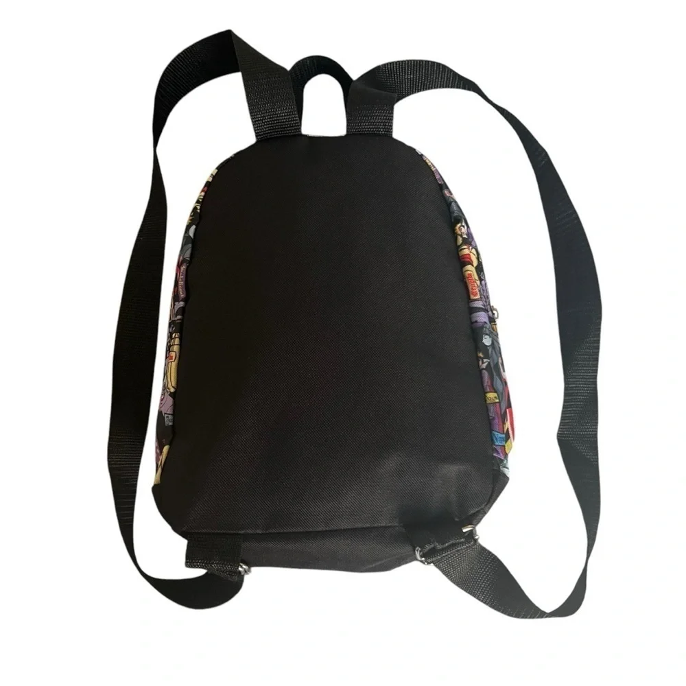 Disney Villains Allover Print Mini Backpack Maleficent Evil Queen Ursula
